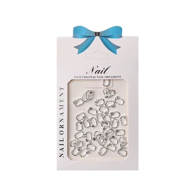 Photo Frame Metal Shell Alloy Nail Jewelry