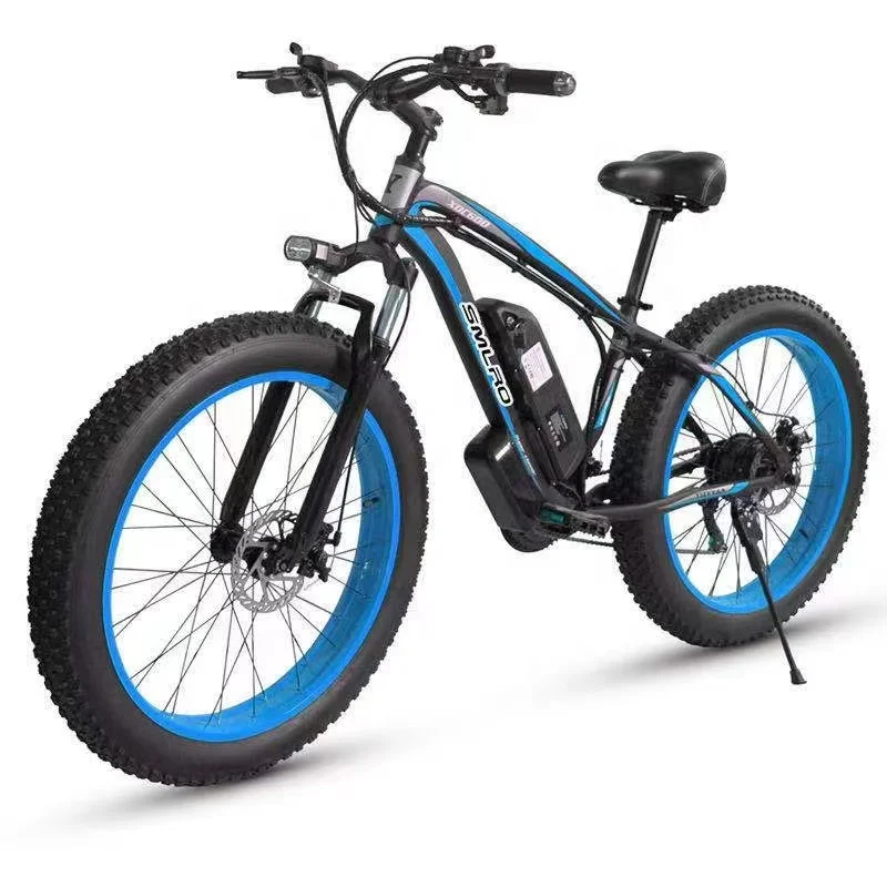 Hot selling 21 speed cheap electric fat tire bike removable battery snow electric bicycle for adults