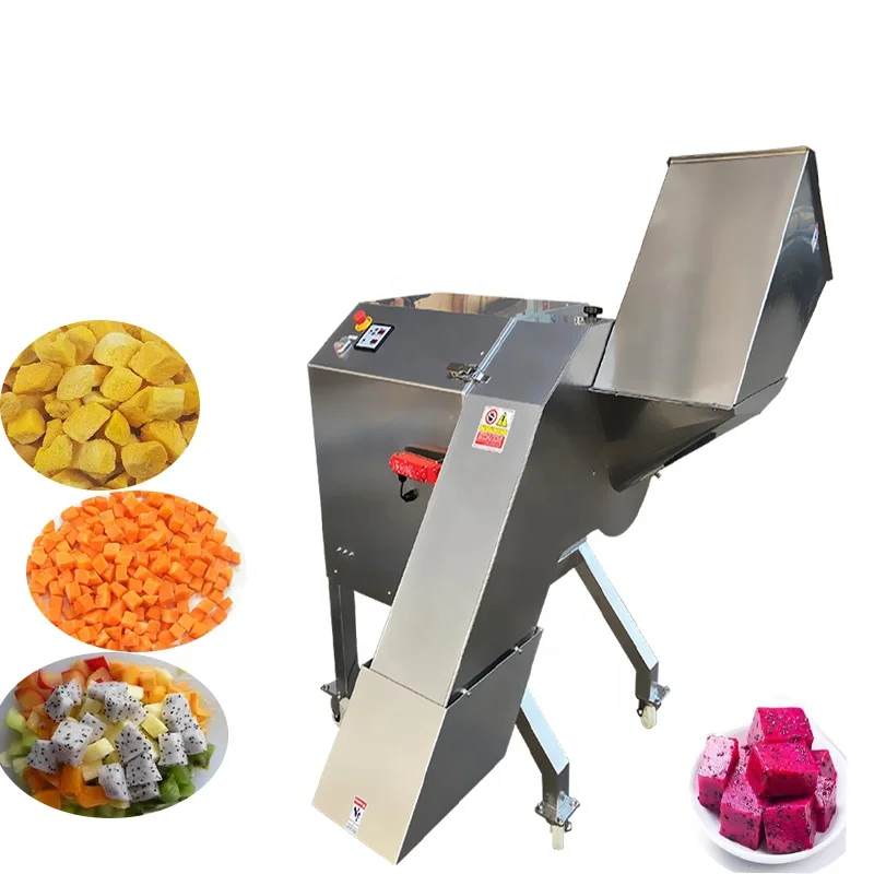 automatic  potato dicing machine/large  carrot cutting shredding machine with 3D