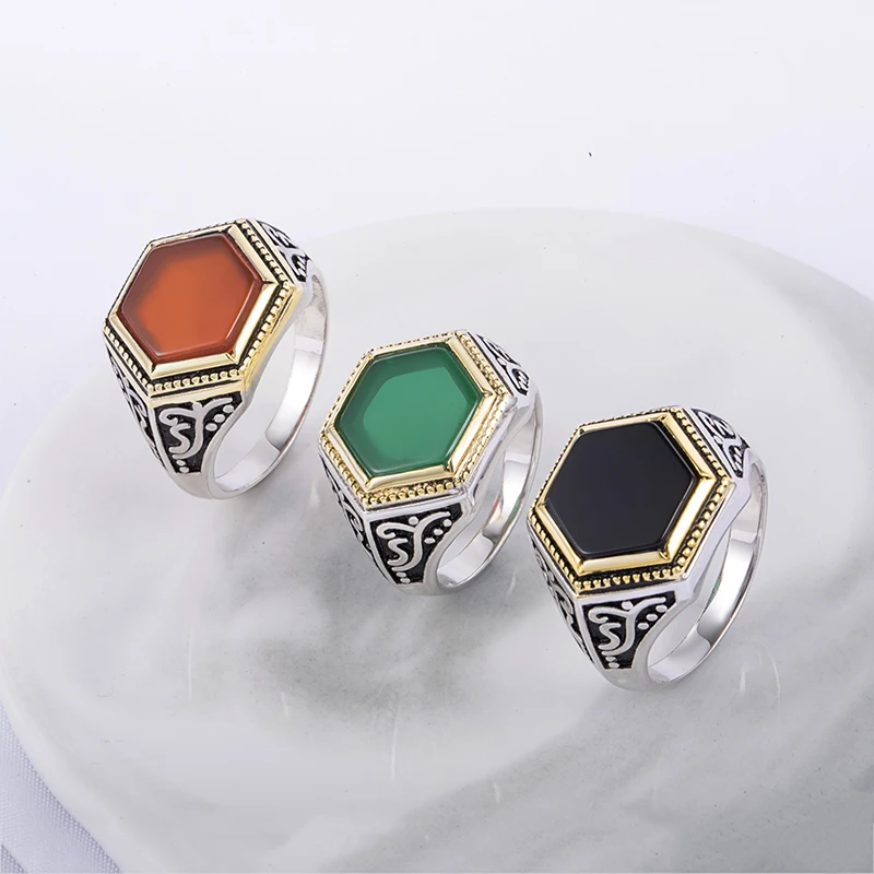 wholesale new white gold ring models for men, ruby man ring in silver
