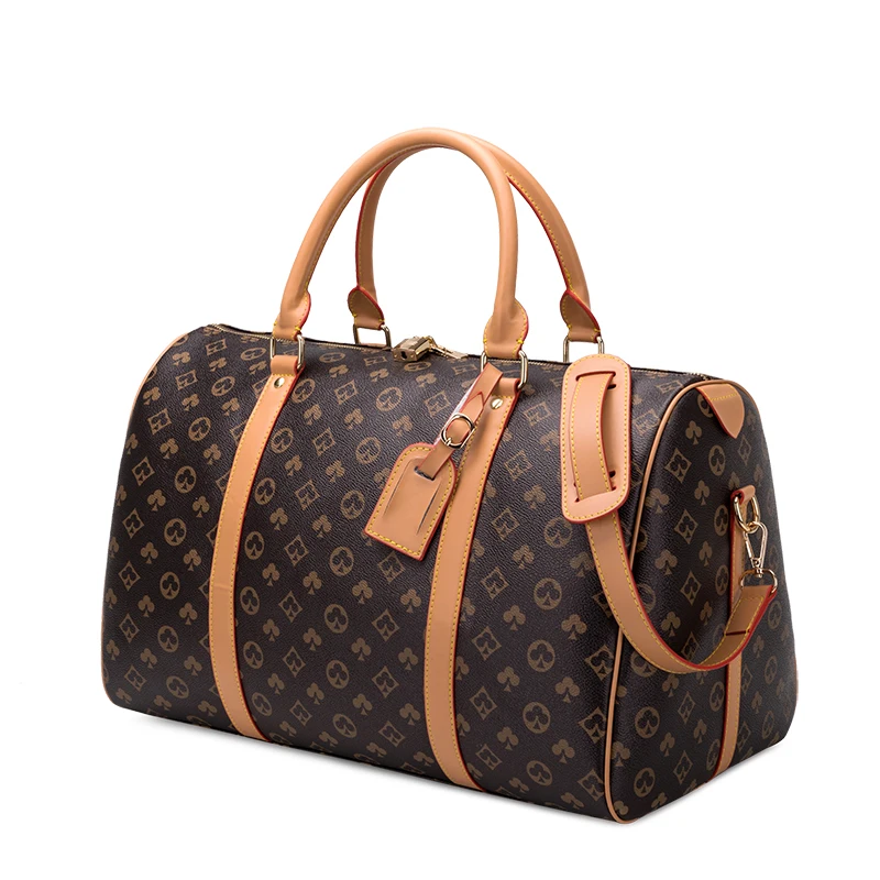 
high quality Three-color optional all-match fashionable lattice Travel bag lady bags 