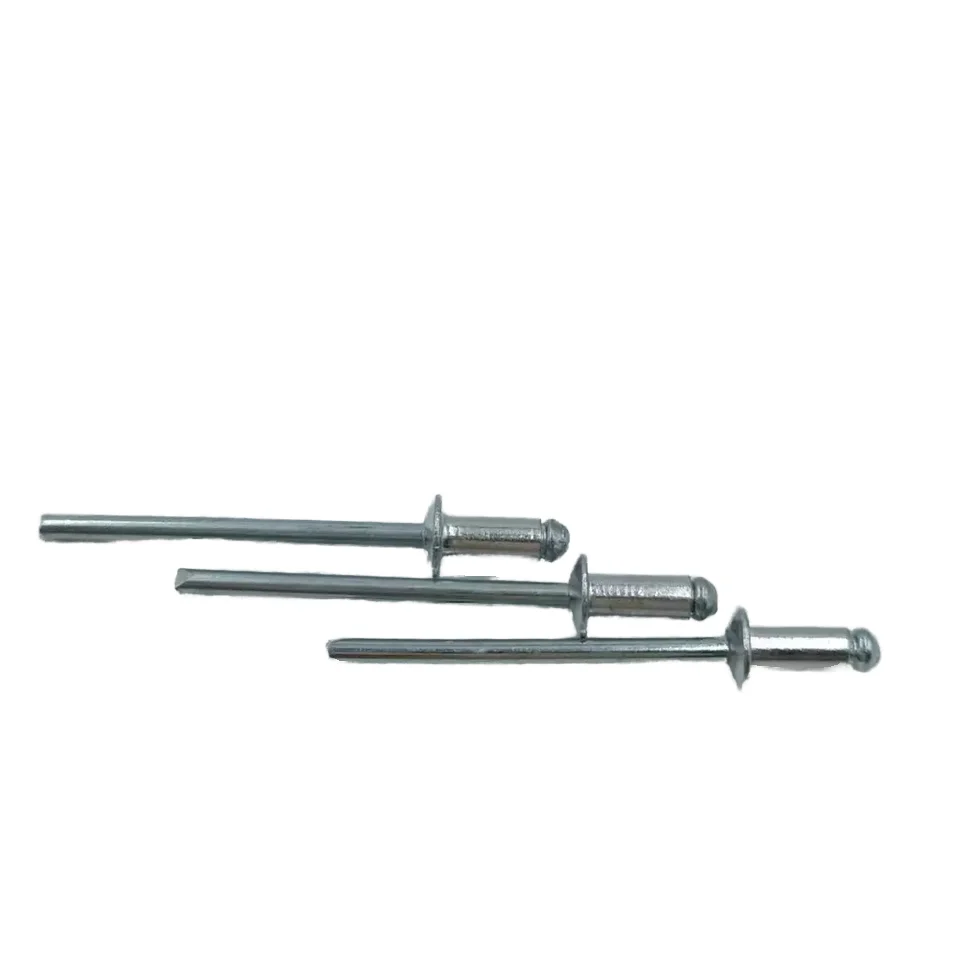 High Quality round and Flat Head Open-End Blind Rivets Made of Aluminium/Steel for Riveting Applications in Rivets Category
