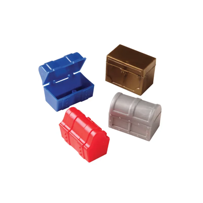 ODM Hot Selling Bulk 1.5 Inch Mini Plastic Assorted Treasure Box Chests