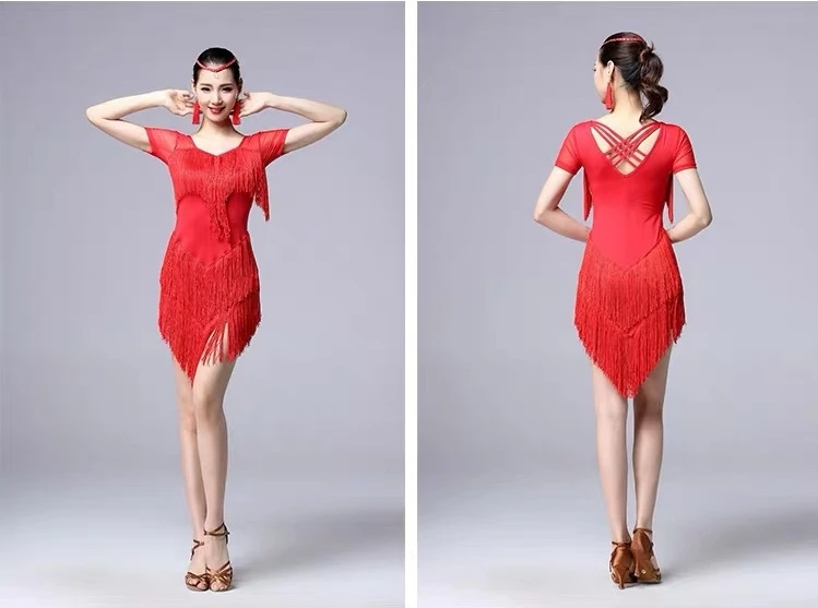 New design latin dance dress costumes new fashion latin dance dress
