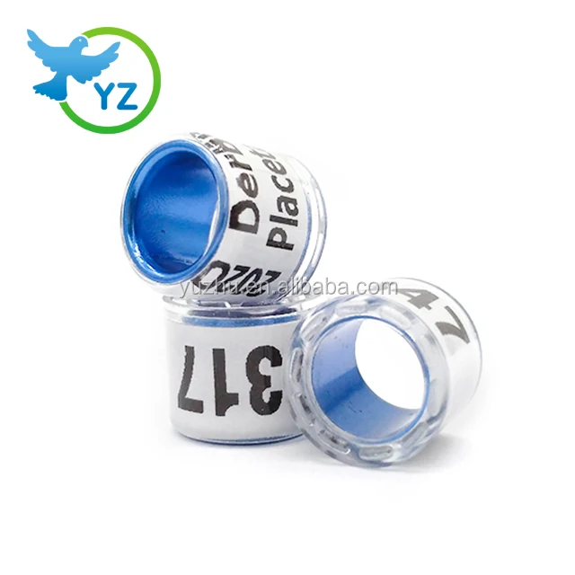 High Quality Special Customized Bird Leg Ring Homing Racing Ring for Pigeon 8mm ID Leg Band