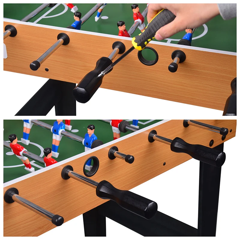 Wooden Handle Grips of Foosball Table Soccer Table Accessories for 5/8 Inch Foosball Rods
