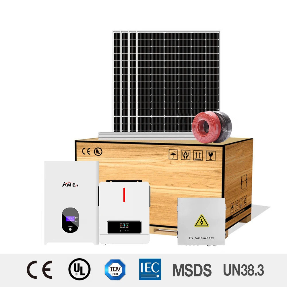 Complete Kit EU Solar Panel Power Station 5kW 15kva 10000 watt 10kw to 100KW On Off Grid Hybrid Solar Energy System with battery
