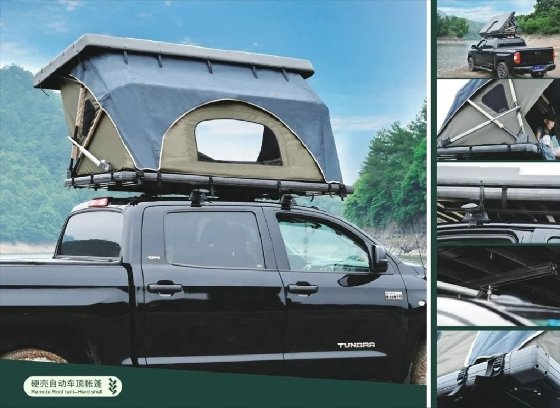 JWY 005ABest Automatic Off Road Vehicle Hard Shell Roof Tent Pickup Car Camping Tent