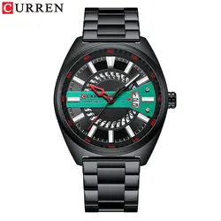 CURREN 8403 Men Business Watch Day Date Chronograph Miyota Movement Quartz Wrist Watch