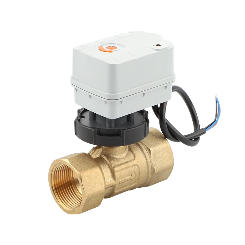 1-1/4 Inch IP66 Electric Water Valve Ball Regulating Gas/Oil OEM Customizable General Application Control Valves Safety Features
