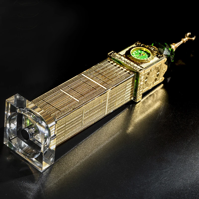 Nice Design Makkah Clook Tower Crystal Building Model