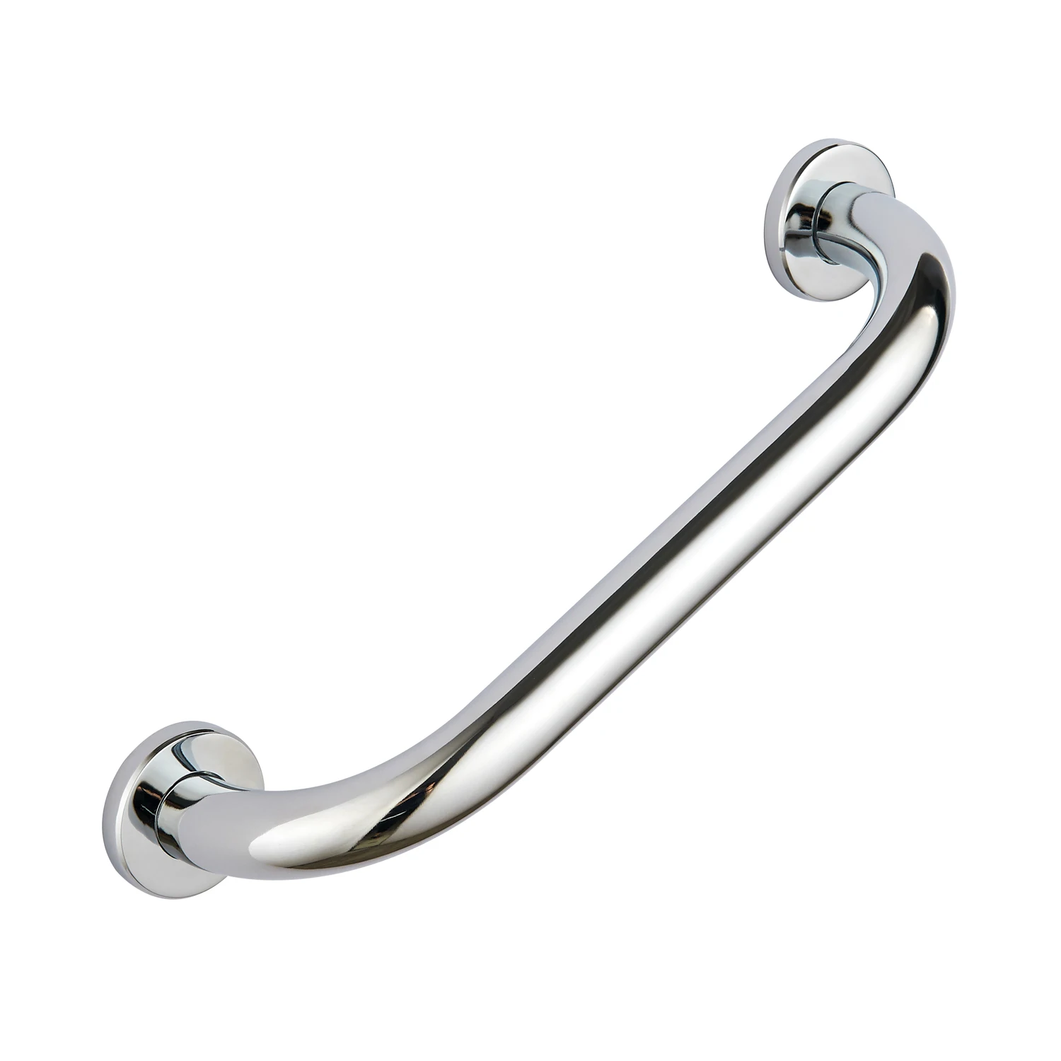 Chrome Stainless Steel Shower Grab Bar Bathroom Balance Shower Handle Bar Safety Hand Rail Support Grab Bar