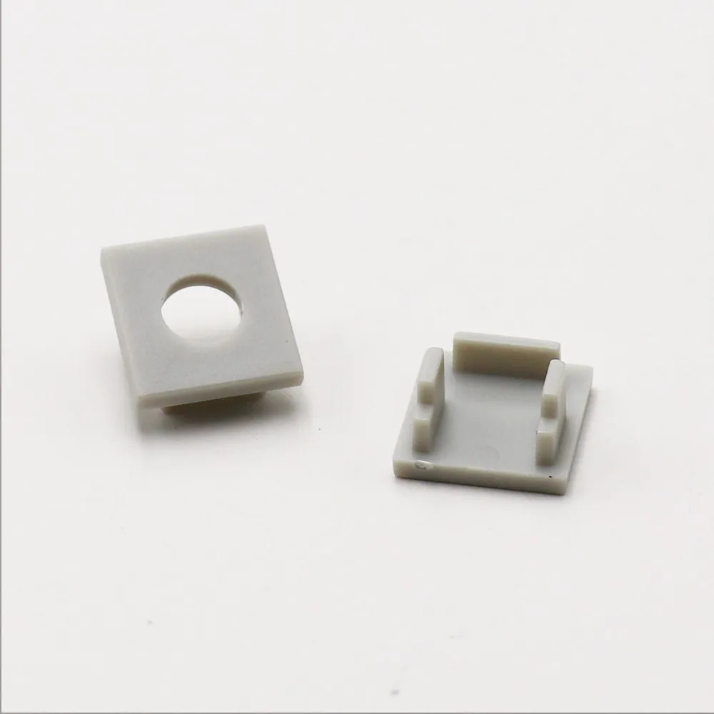 
Recessed Aluminium LED profile for drywall use, with holes on the flange 