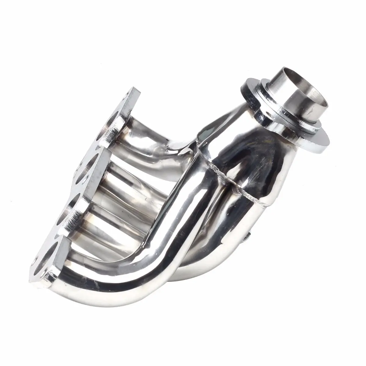 Car modified stainless steel exhaust manifold for Honda Civic 01-05 DX/LX EM/ES D17A corrosion-resistant steel tailpipe