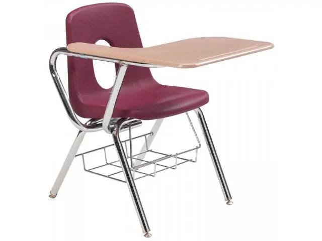 Economic School Furniture Student Desk and Chair Set for Classroom