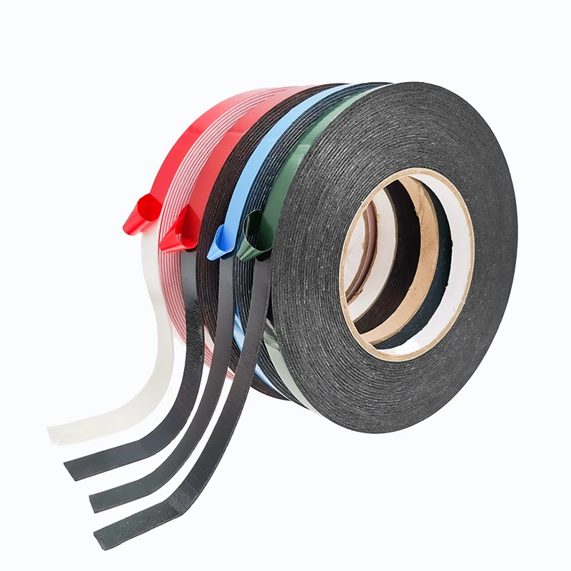 3mm Double Sided Permanent Tape Pe Foam Adhesive Roll Tape Strong 3mm 2.5mm 2mm 1mm For Led Light