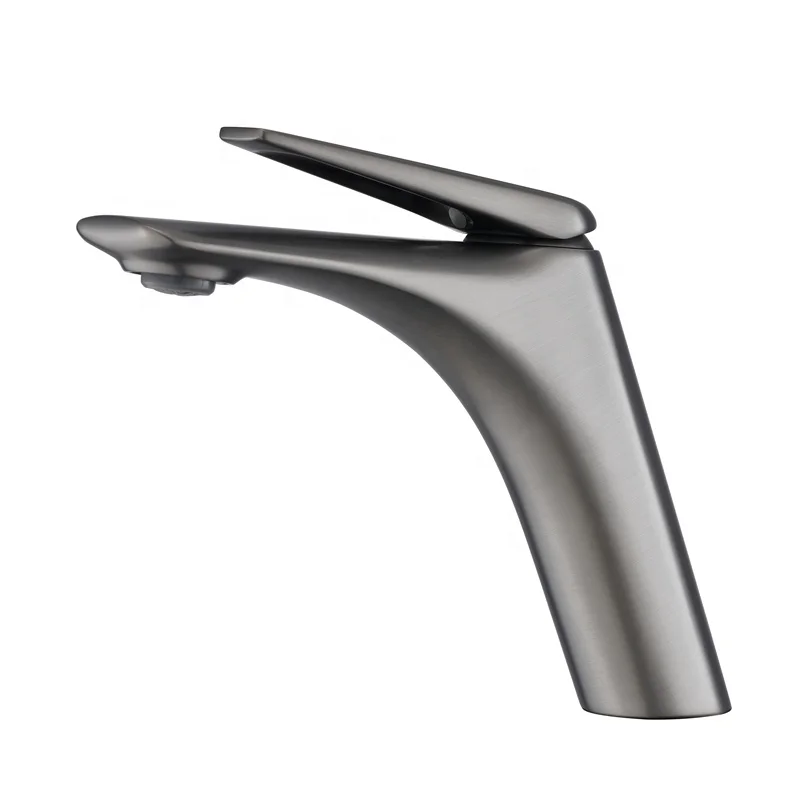 NEW Designer Chrome  Sink Taps Modern  Bathroom Faucet Brass Basin Mixer Faucet