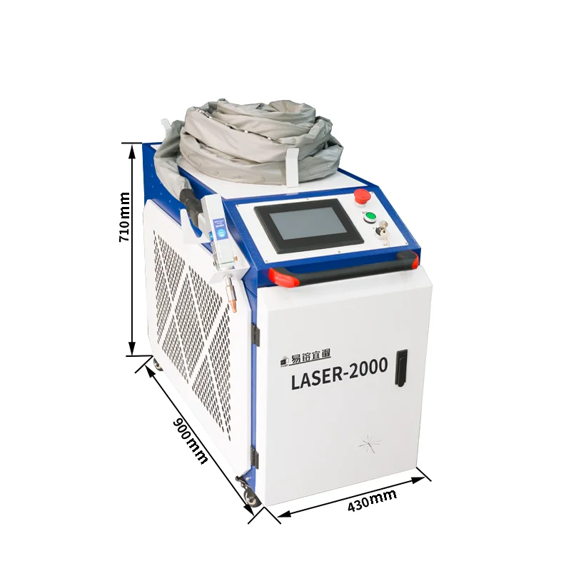 Handheld Portable Laser Welding Machine 2000w Laser Welder Soldador Laser Portatil with CE Certificate Laser-2000