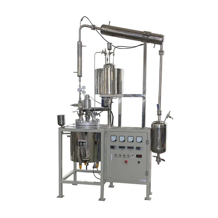 Lab 10l 20l 30l 50l 100l stainless steel Vacuum pyrolysis reactor