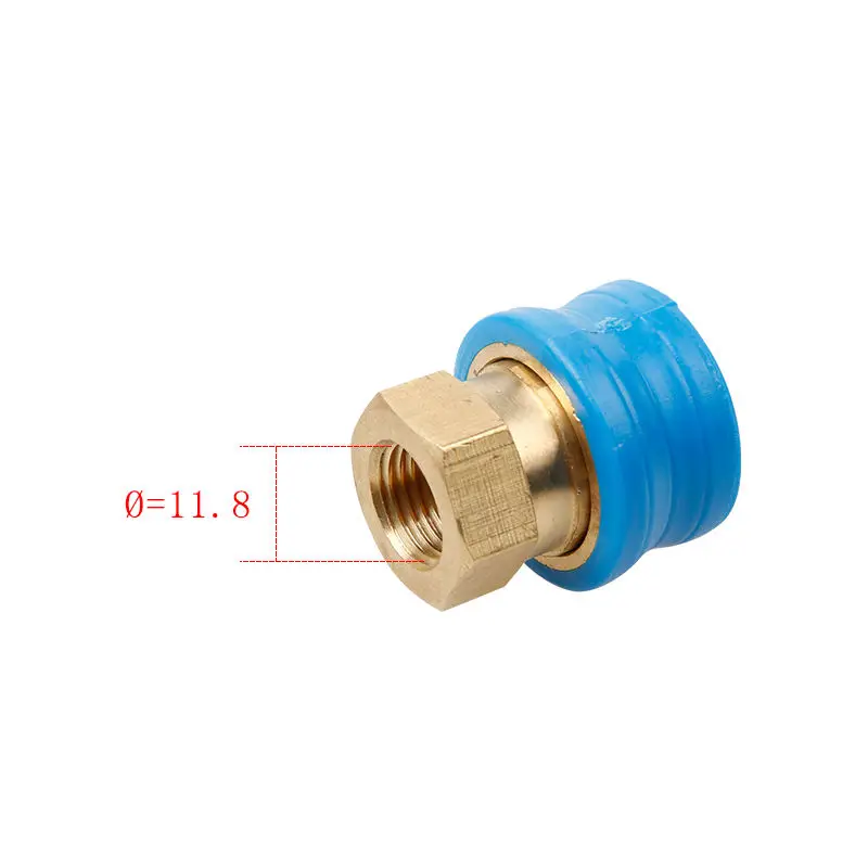 NBT Brass G1/4 Quick Coupling Kit Blue Sheath Quick Connector Pressure Washer Quick Connect Fittings