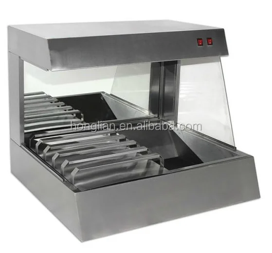 Electric Snack Warmer Fast Food Restaurant Chips Display Warmer Table Top Type