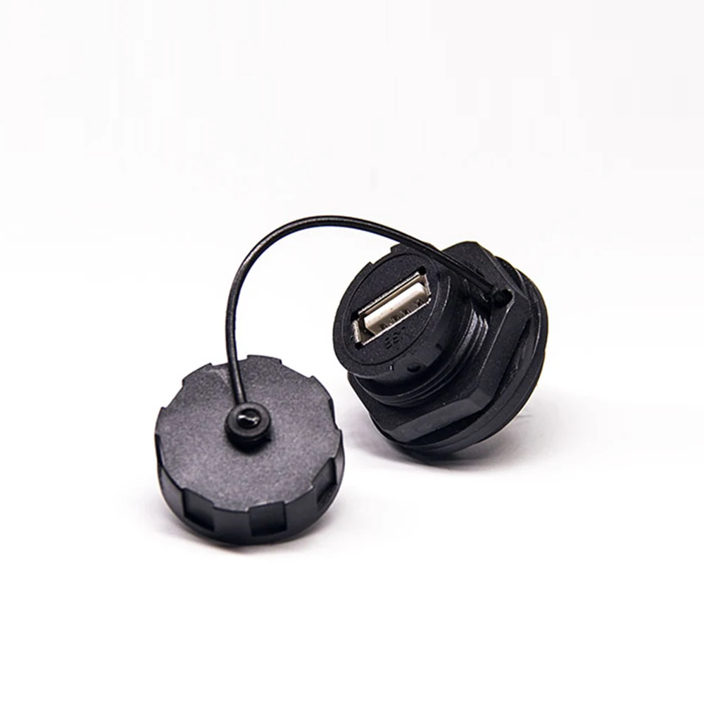 A Тип IP67 IP54 USB водонепроницаемый USB гнездо разъема с крышкой