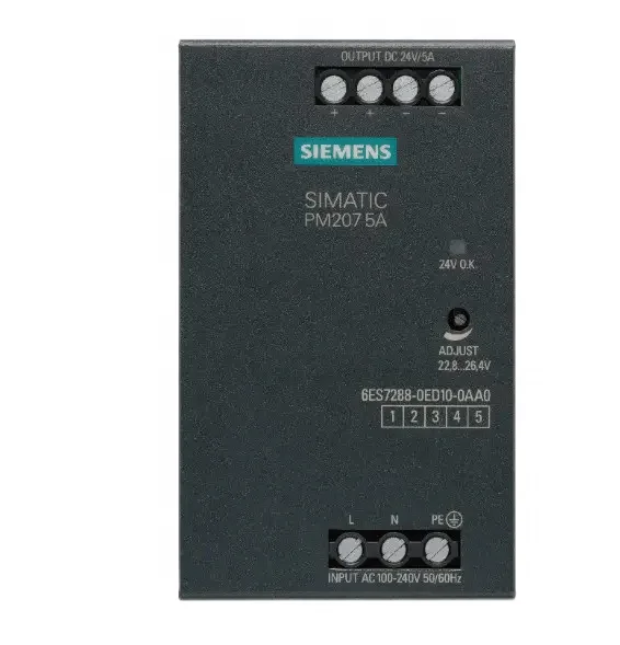 Siemens Power Supply 6ES7288-0ED10-0AA0/0KD10-0AA0/0ED10-0AA 0Regulating type