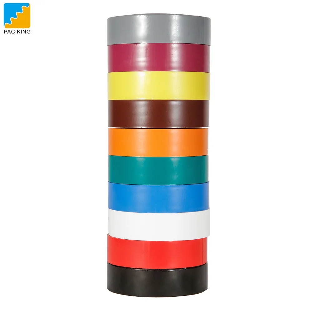 Electrical PVC Insulation Insulating Tape Log Roll Electrical Customized 19mm x 20m 19mm * 18m