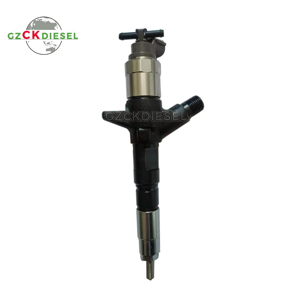Fuel Injector 33800-45700 3380045700 095000-5550 0950005550 for Hyundai Excavator Mighty 5.9L HD78W