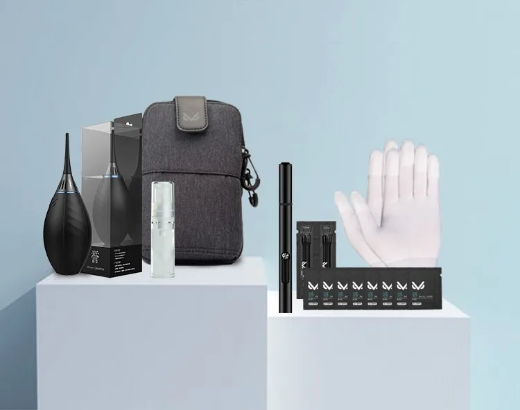 VSGO  DSLR Professional Camera  sensor  Lens Cleaning Kit cleaner  hurrican air duster lens cleaning pen cloth brush supplier