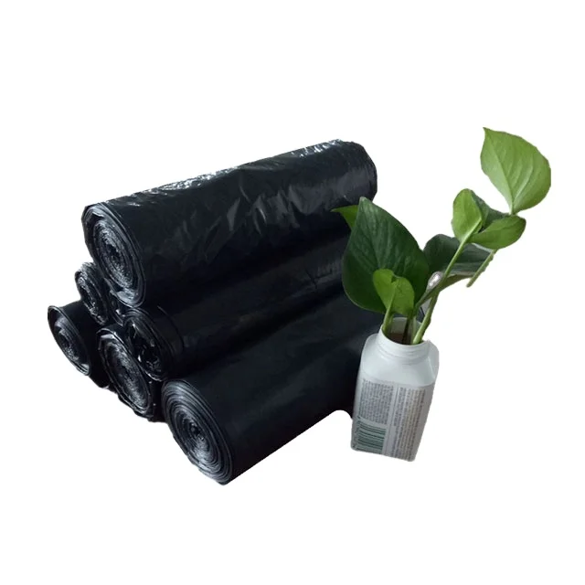 HDPE And LDPE Plastic Disposable Trash Bags with Many Colors