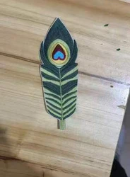 Gifts Teacher Gift For Reading Lovers Hand Stitched Felt Bookmarks Hand Embroidered Feather Bookmark