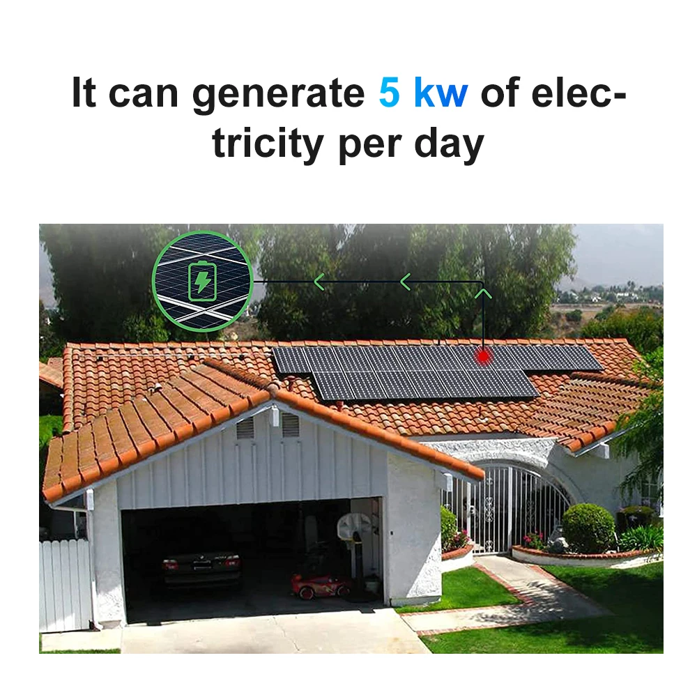 Complete OEM 10kw 7kw 1kw 2kw 3kw 30kw 20kw 5kw Hybrid Off Grid PV Panel Generator Solar Power Energy System for home