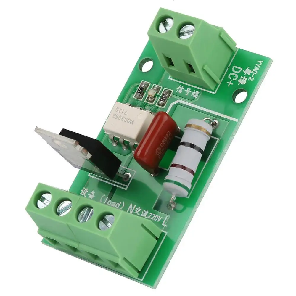 
YYAC 2 SCR Module Thyristor Control Board Trigger Switch DC Control AC 220V Optocoupler Isolation  (62452138322)