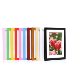 Wholesale Cheap A0 A1 A2 A3 A4 A5 5x7 11x14 24x36 Inches  Wooden Painting Frame Home Decoration Modern Picture Frame