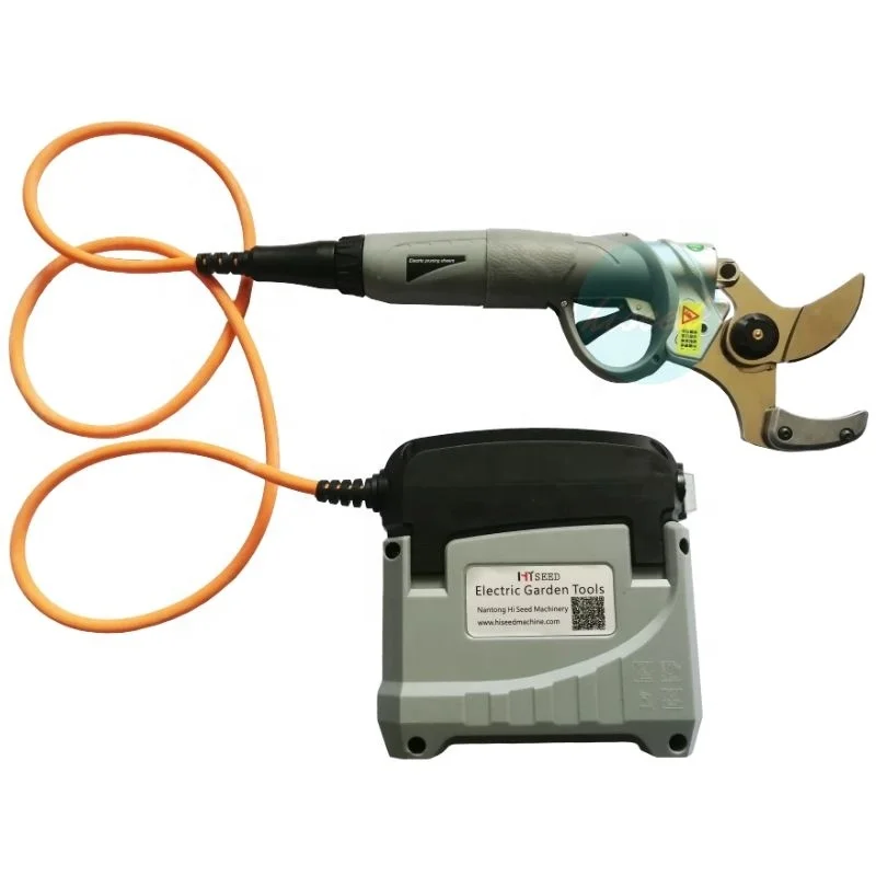 Длительный срок работы толстые филиал литий-ионная аккумуляторная батарея секаторы 47 мм резки виноградник дерева электрические