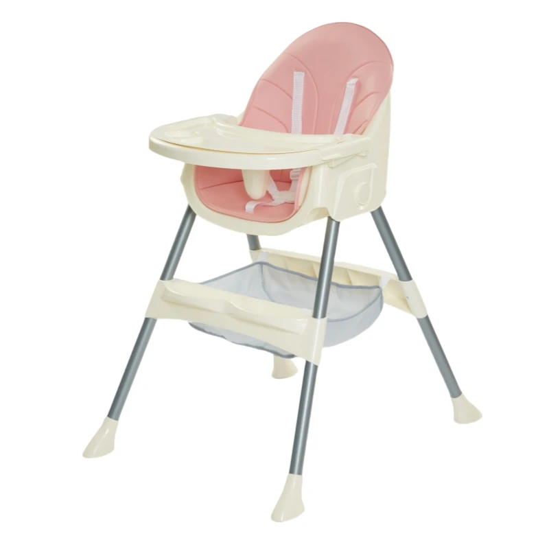 Best Selling Multifunction Portable Plastic Kids Dining Children High Chair Adjustable Baby Dining Chair With Feeding Trays