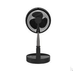 Custom Printed Foldable and Extension-type Fan Retractable Rechargeable Battery Fan USB Charging Small Powering Fan