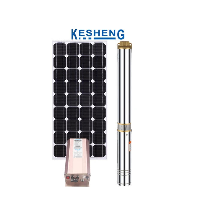 buy water pumps 1hp  8m3/h dc brushless submersible pump solar pump submersible fish pond