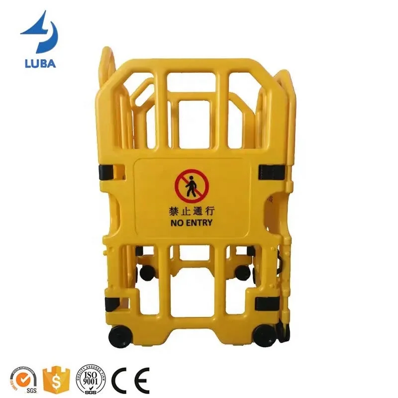 Cheap Price Fencing Expanding Security Barricade Sliding Barrier Retractable Traffic Road Safety Portable Guardrail