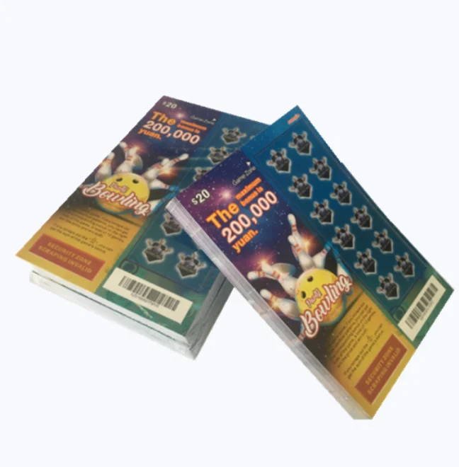 Custom Scratch off Lottery Tickets Ball Game Printing