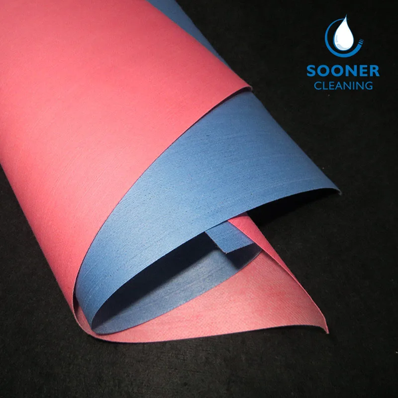SMT Cleaning Wipe Stencil Roll 55% Cellulose Heavy Oil Pad Fabric Industry Plain Printed Nonwoven