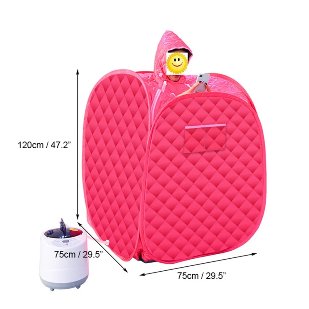 One person SPA Portable Sauna Steam Room for weight loss
