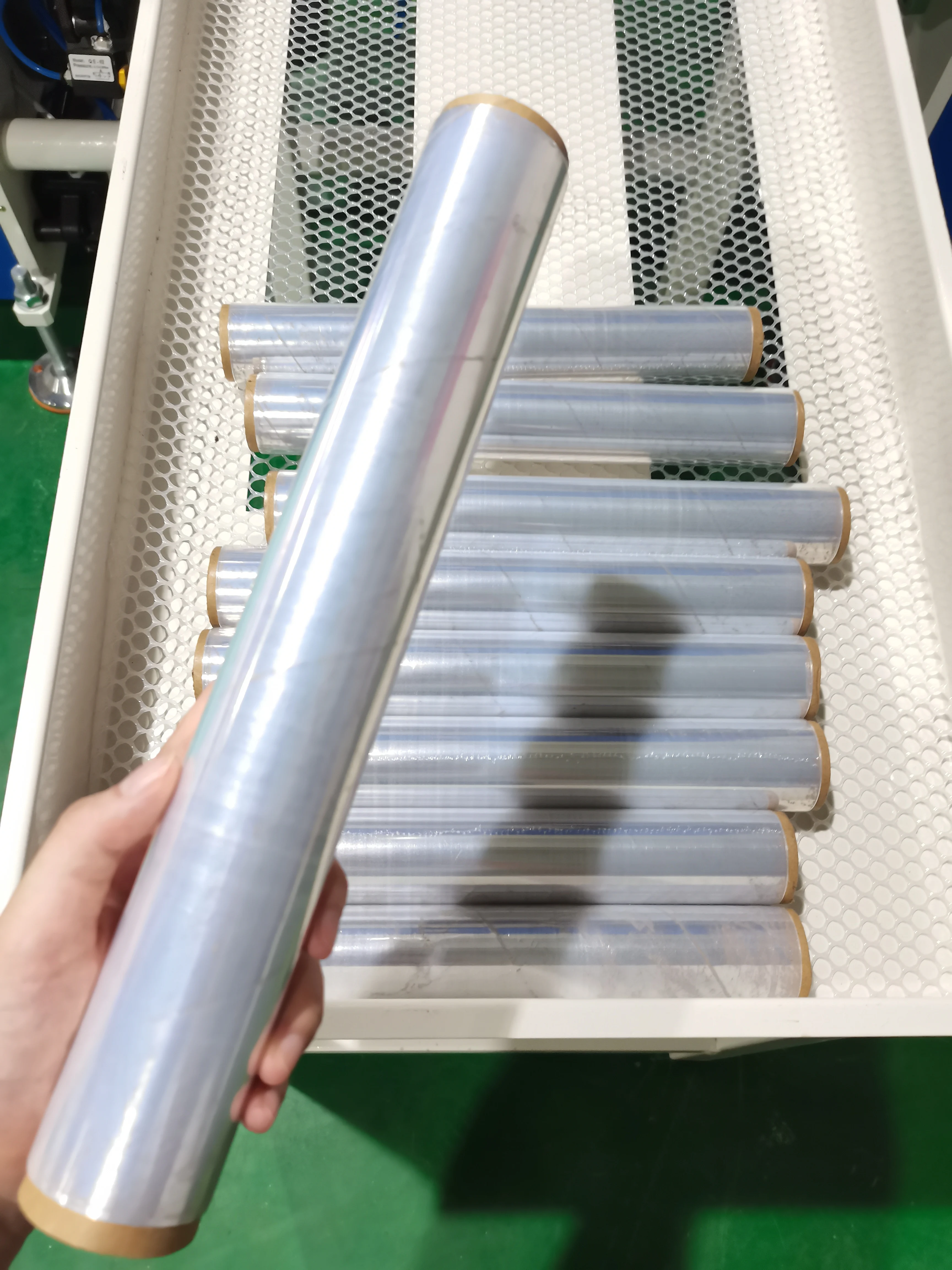 2022 New Product JX-300 Stretch Film Rewinder Cling Film Rewinding Machine