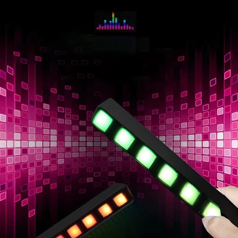 New products Smart RGBIC voice controlled floor rhythm recognition light remote control  music Melody Light