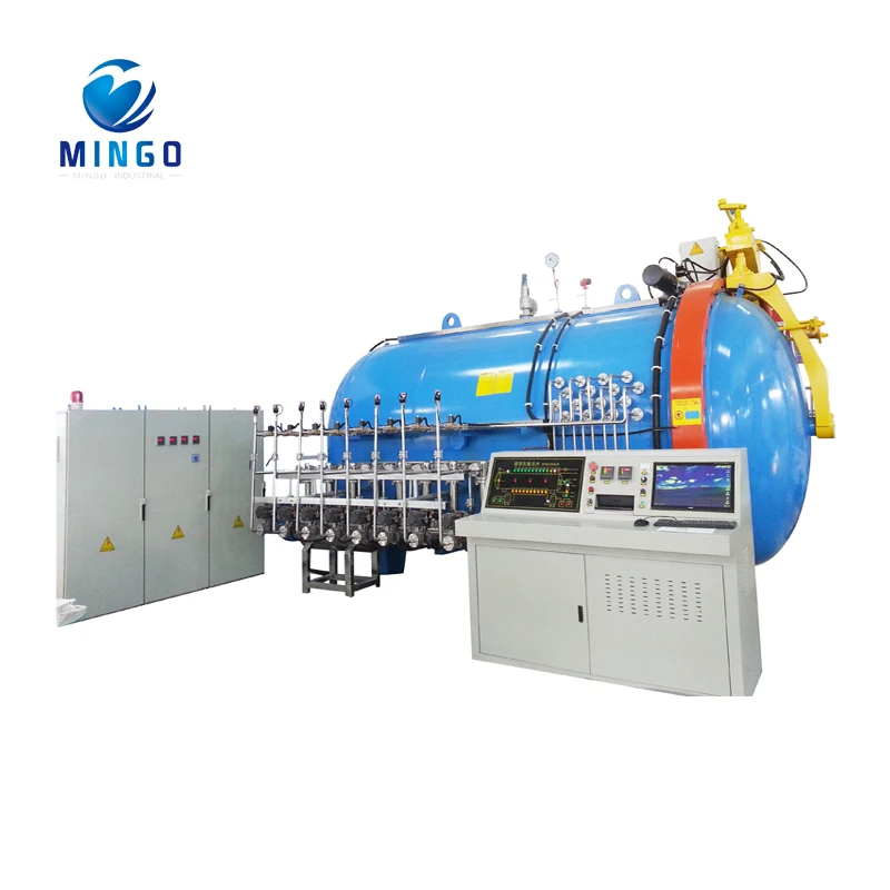 
Horizontal Vulcanizing FRP High Pressure Composite Carbon fiber Autoclave Vessel For Sale 