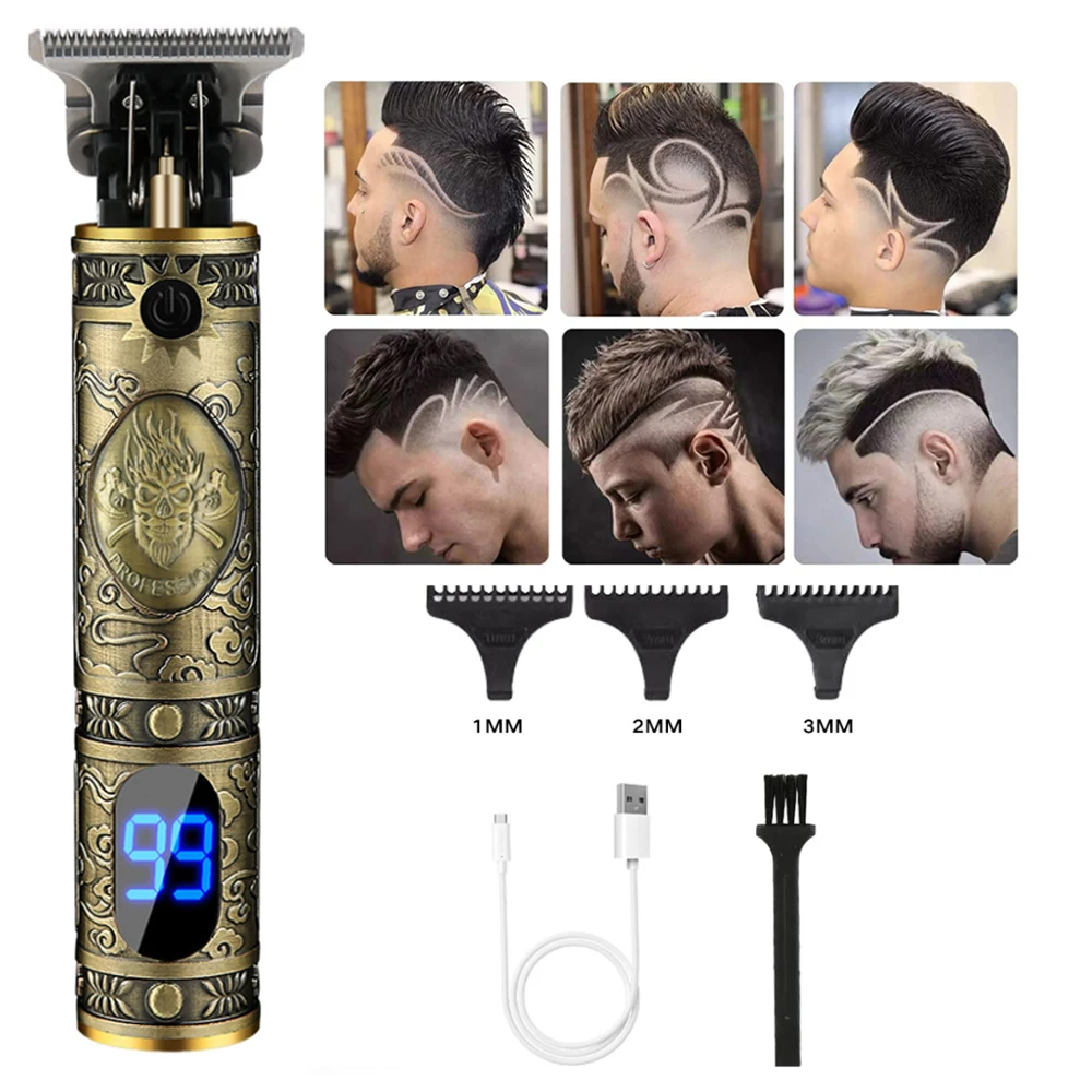 Best Selling Dropshipping Usb Hair Cut Electric Mini Hair Trimmer For Men