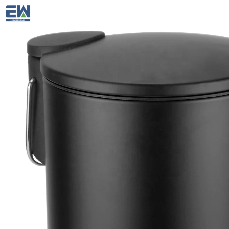 Housewares bathroom clean and tidy accessories sets modern pedal bin wholesale price fine quality pedal rubbish bin