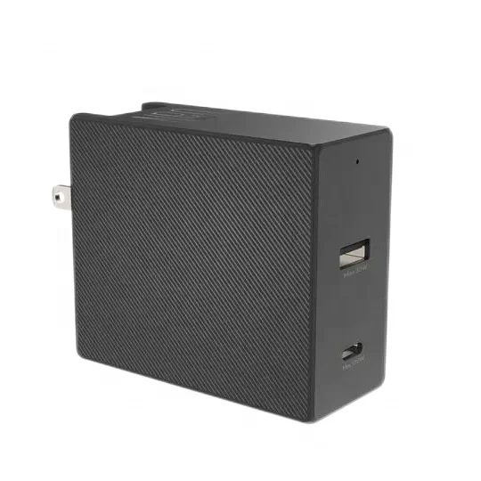 Wholesale prices factory prices GaN 100W 2-Port Charger with Foldable Plug