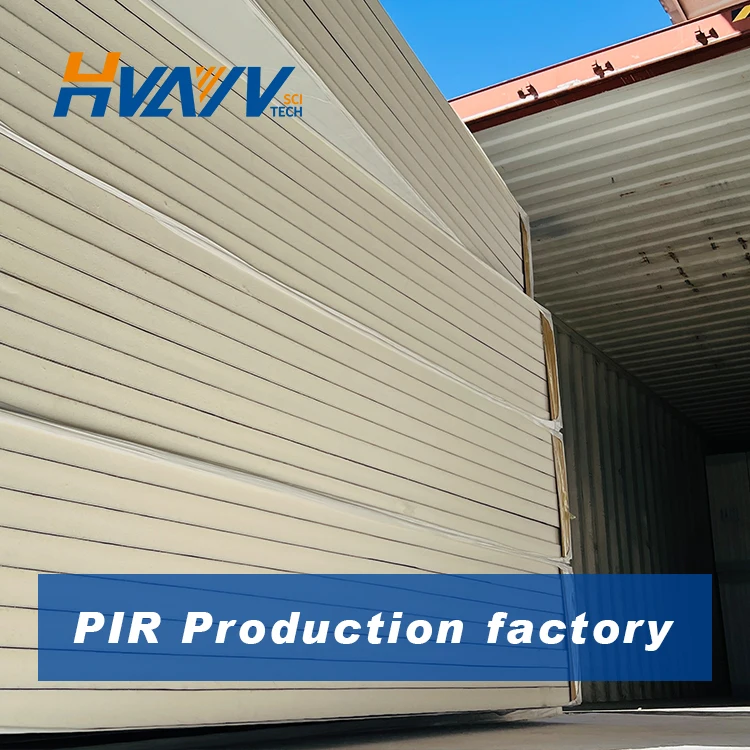 Rigid foam closed cell foam sheet Polyisocyanurate polyurethane foam pu insulation board pir insulation board